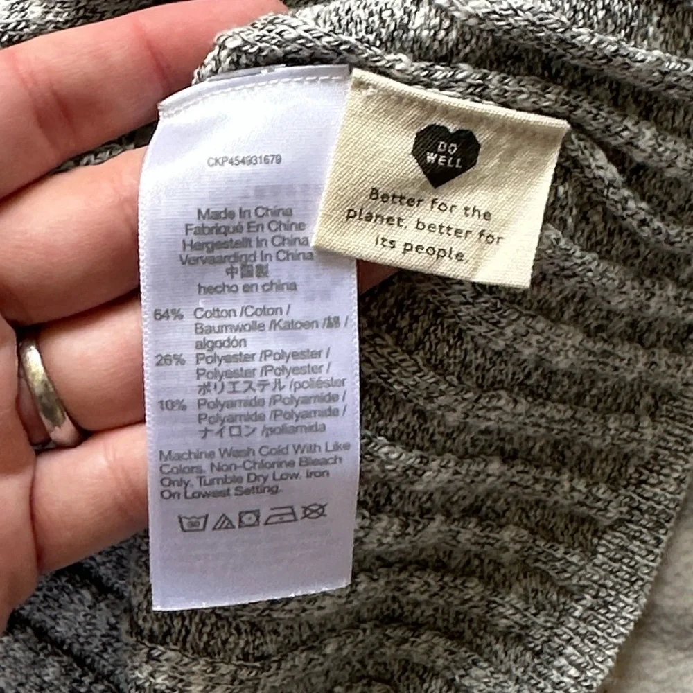 Madewell Glencrest Button-Front Sweater Tee - Picture 6 of 6